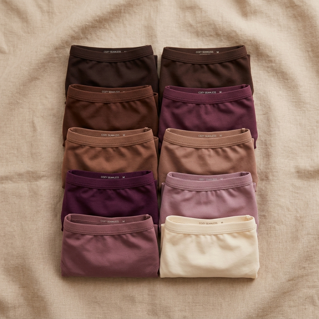 She-Shienz Seamless Women's Thongs (10-Pack) - Maillard Multi-Pack